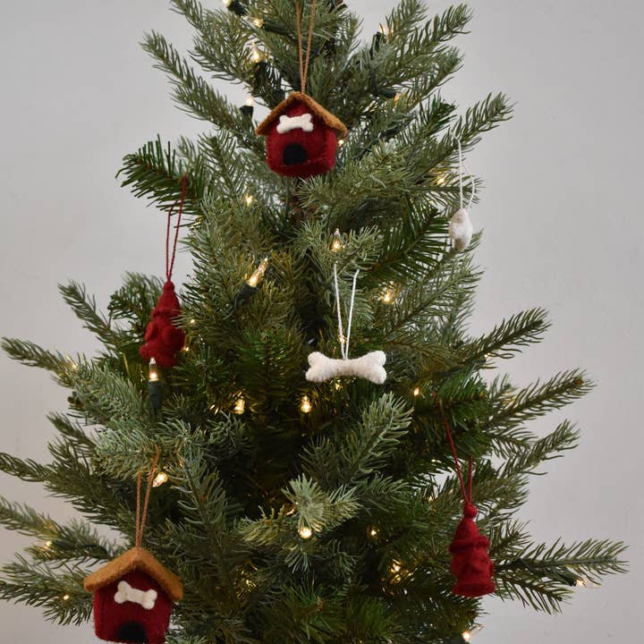 Arcadia Home - Wholesale Ornament Set - 9-Piece Dog Themed Christmas Table Top Tree Decor Set