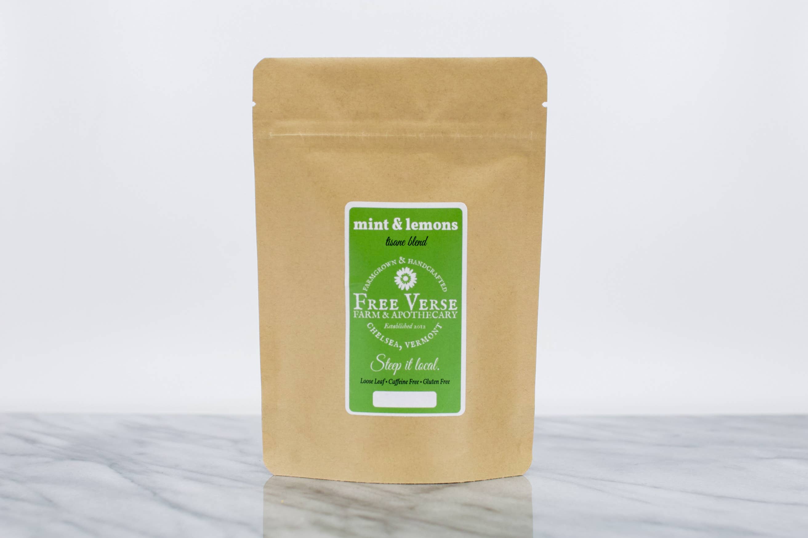 Free Verse Farm & Apothecary - Wholesale Losse thee - Mint & Citroenen (kruidentheemix met losse bladeren)2