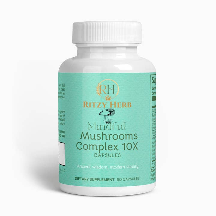 Mindful Mushrooms Complex 10 X for wholesale by Ritzy Herb