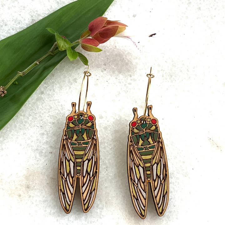 Cicada Ohrringe für den Großhandel von Urban Coyote