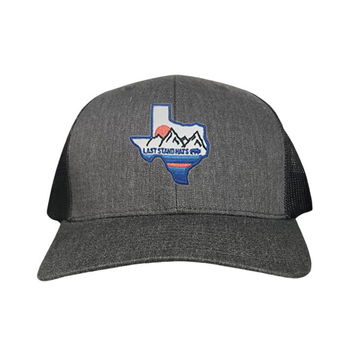 Last Stand Texas Mountains Blue / Hats / 061 / KC for wholesale by Last Stand Hats, LLC
