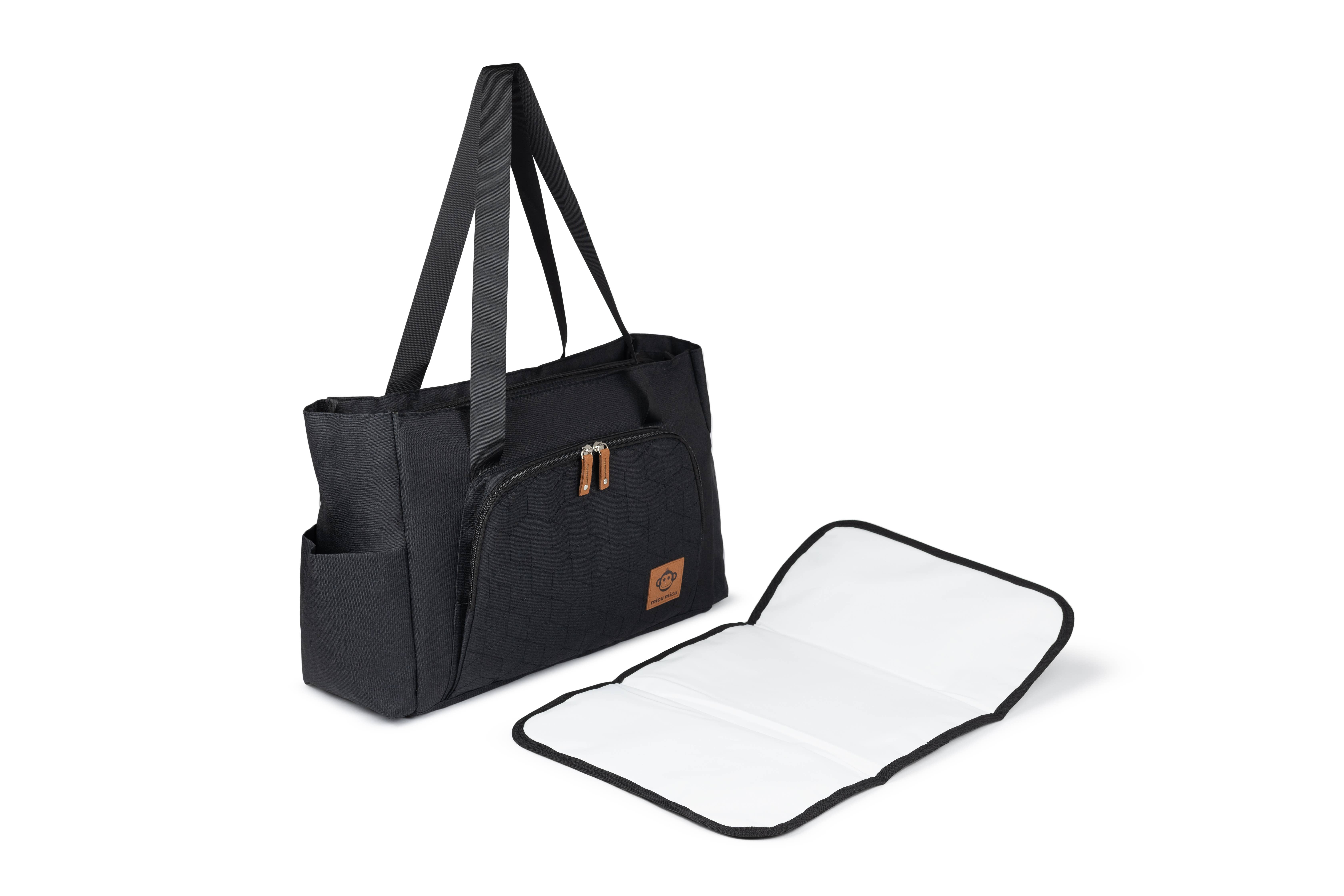 micu micu - Wholesale Diaper Bag - Baby - Maternity Diaper bag black10