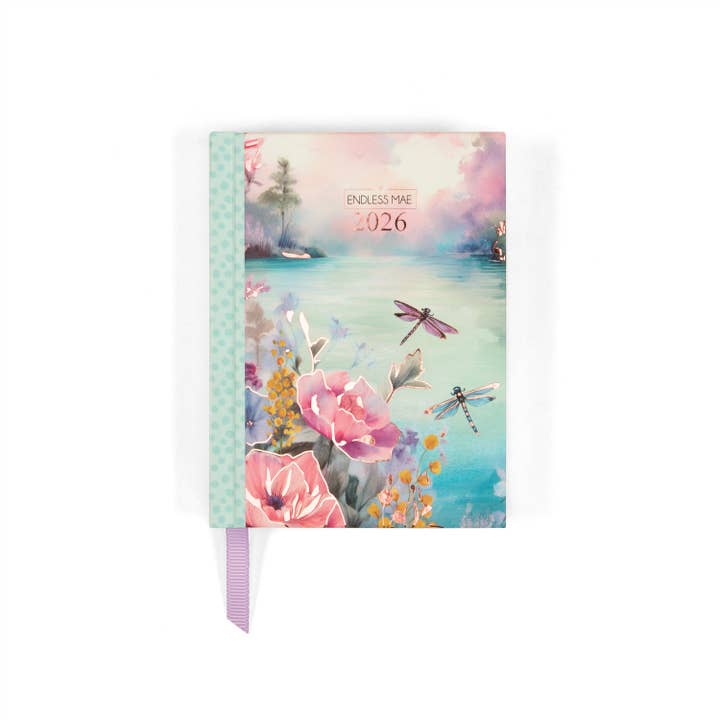 Endless Mae Soft Lagune Mini Agenda 2026 for wholesale by Melli Mello