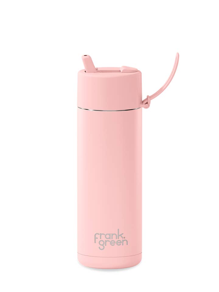 20oz/595ml Reusable Bottle Blushed with Flip Straw Lid for wholesale by frank green
