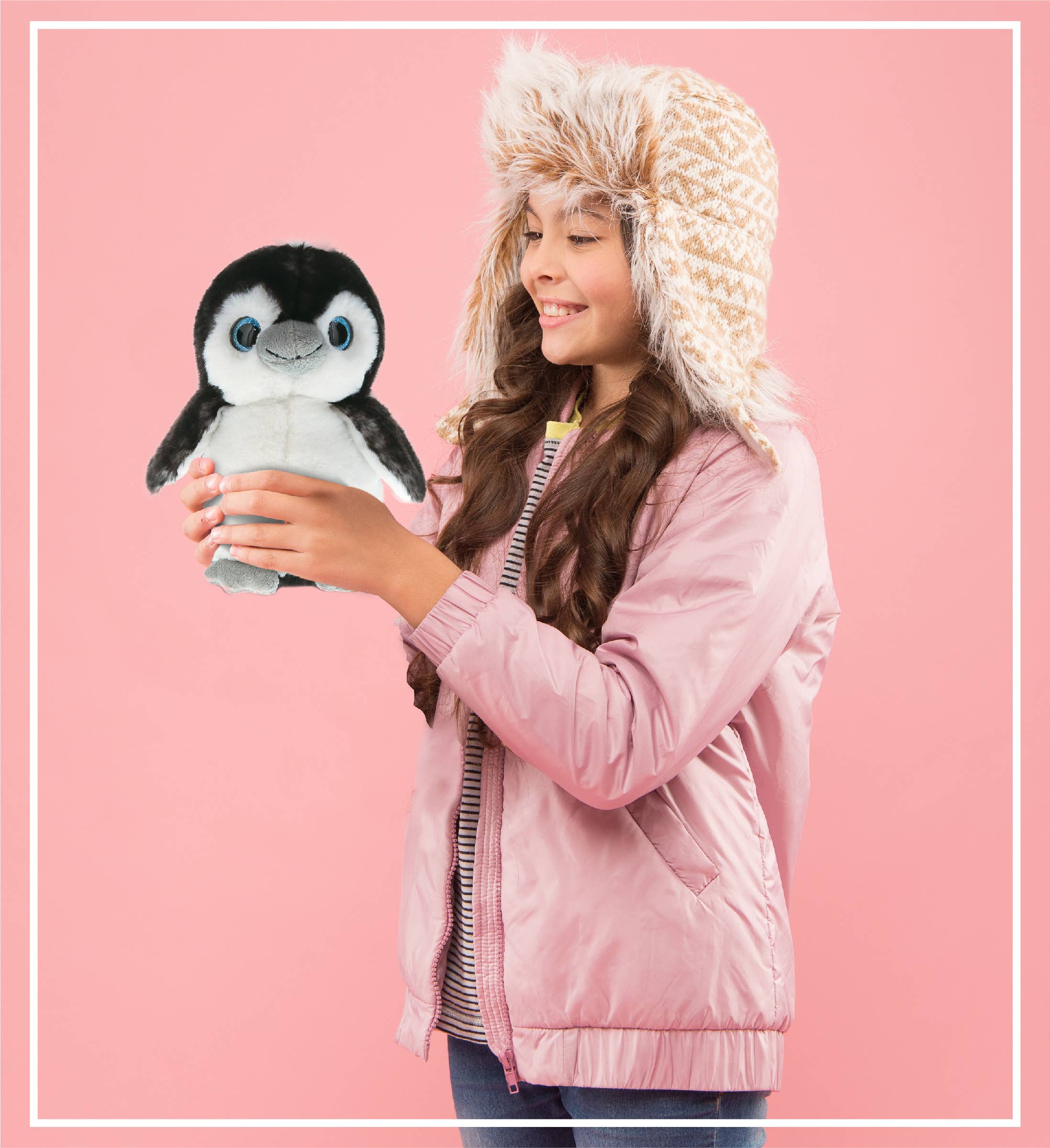 Cota Global – wholesale Stuffed/plush toy – Kids & baby – Super Soft Plush - Grey Penguin 9 Inch4
