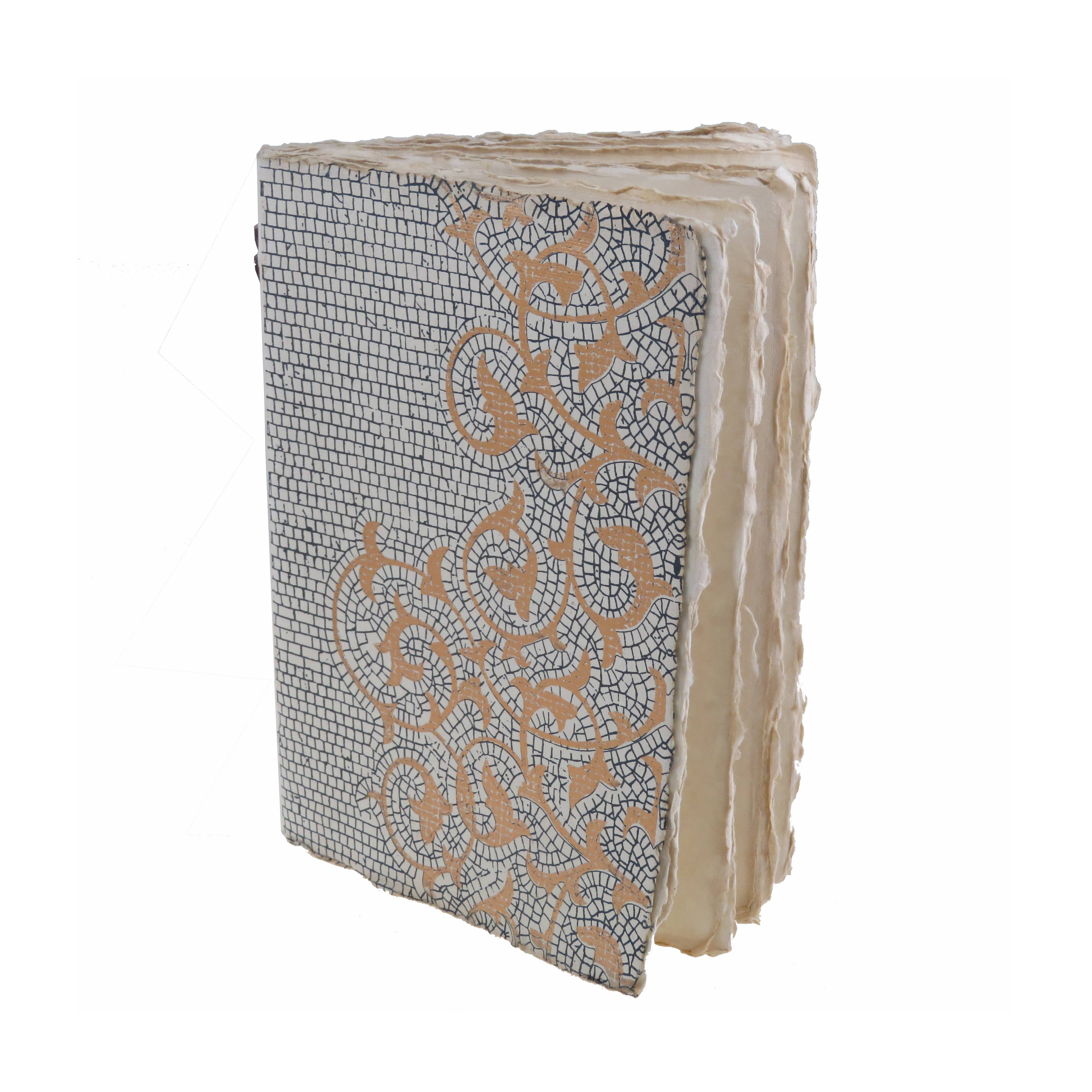 Epigram - Vente Cahiers - Carnet en papier parchemin  motif classique entrelac5