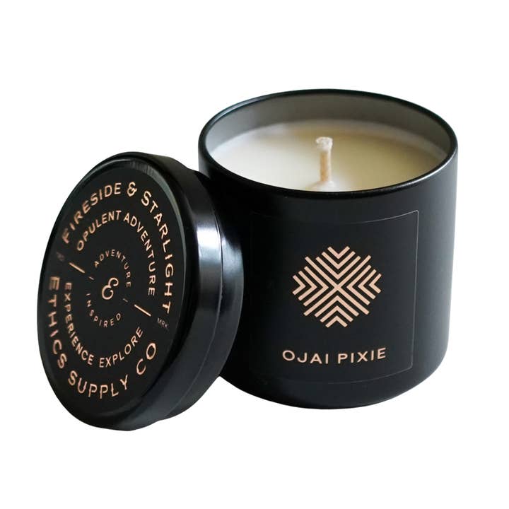 Ethics Supply Co. - Wholesale Jar/Filled Candle - Ojai Pixie Travel Candle 2