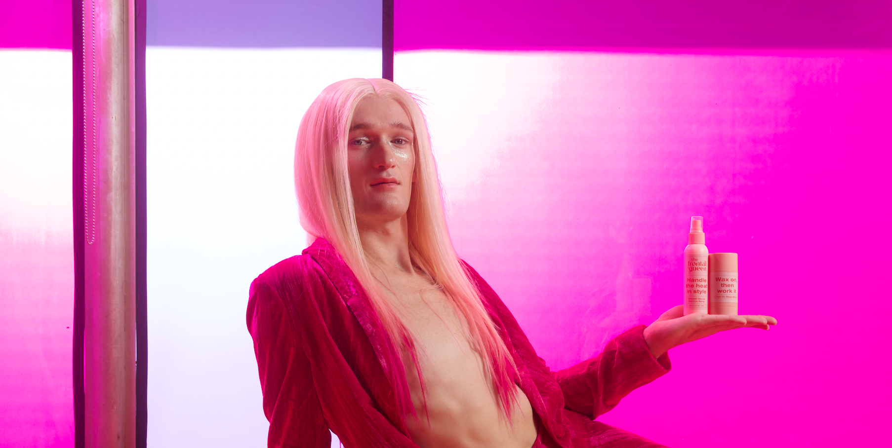 The Frontal Queen - Vendita all'ingrosso Districante capelli - Bambini e neonati - Spray Lisciante per Capelli Flat Iron6