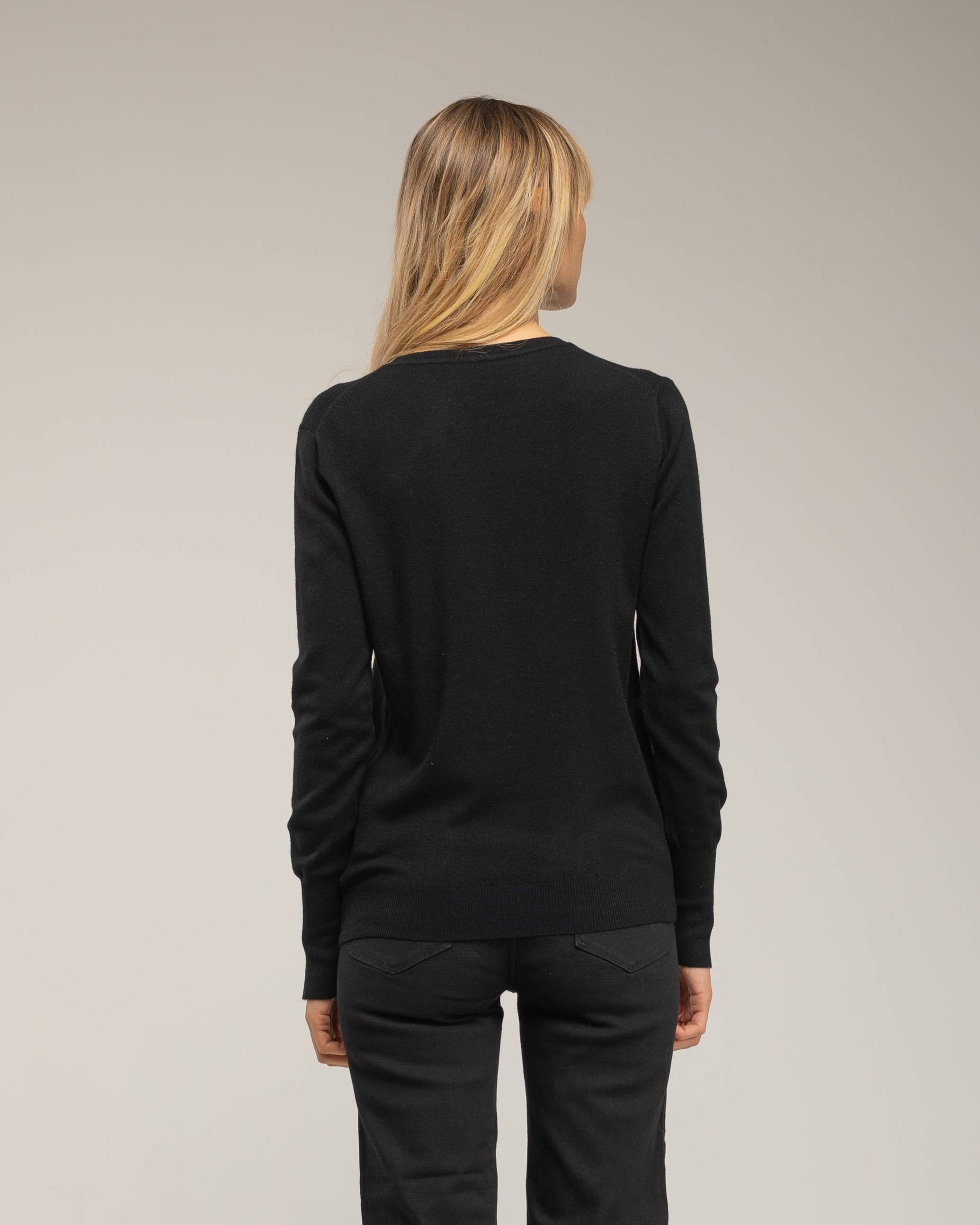 Tantra - Wholesale Knit Sweater - Women's - Fine knit sweater with wool, round neck17