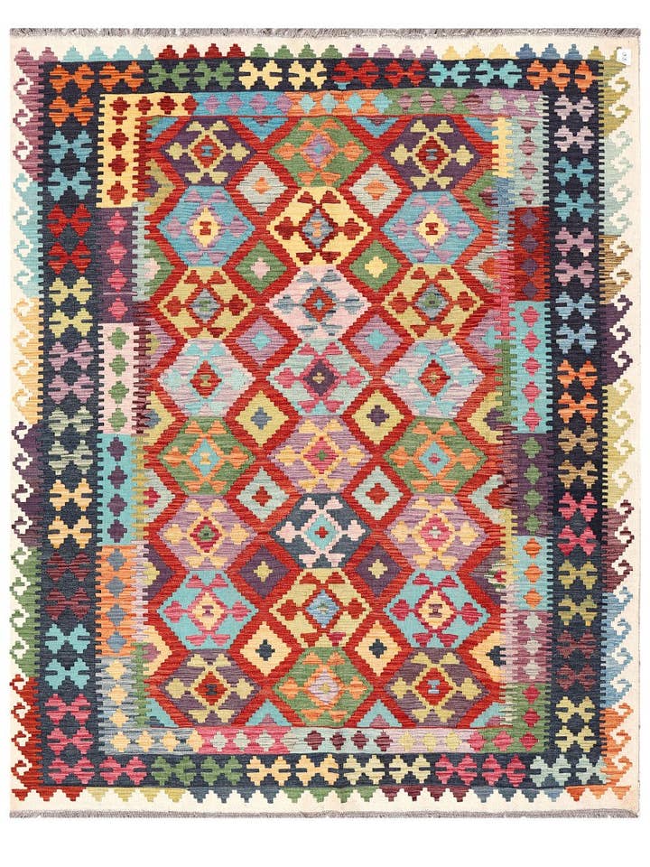 Maimana Afghanistan Kilim Tapijt - 249 x 199 cm voor wholesale door Imaco Rugs