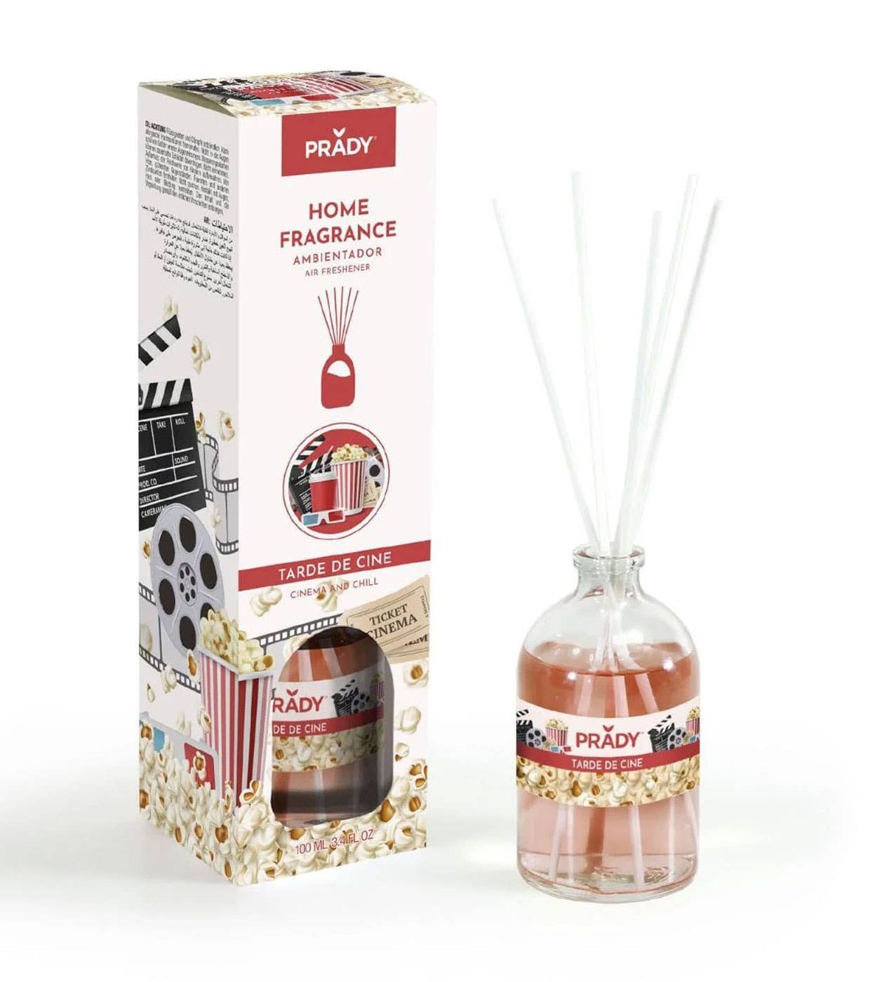 Kcosmetique - Wholesale Reed Diffuser - MIKADO PRADY 100ML CINEMA POPCORN