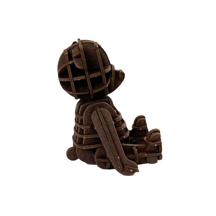 Wholesale JIGZLE Teddy Bear 3D Paper Puzzle Laser Cut Miniature Animal for  your store - Faire
