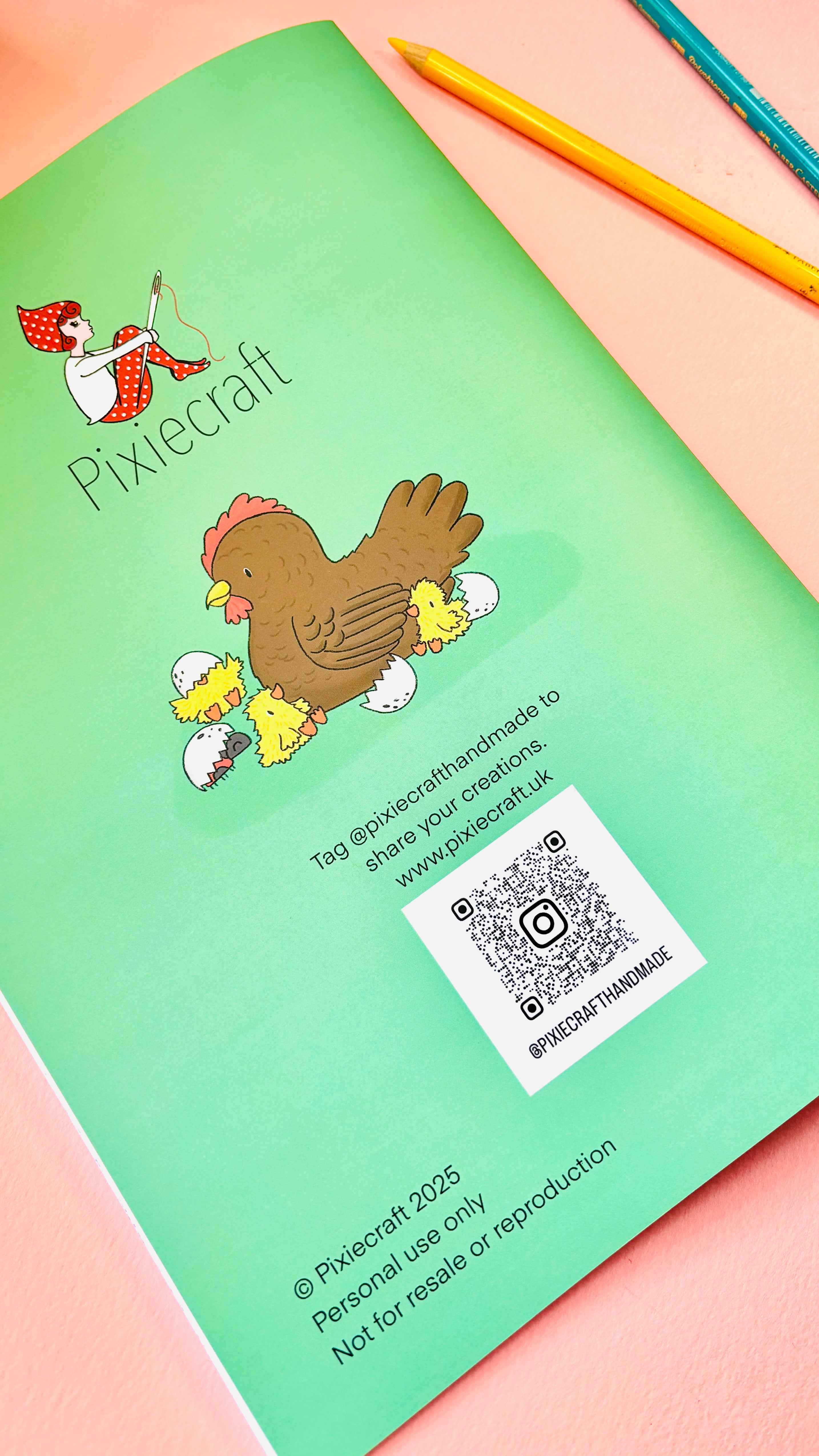Pixiecraft - Wholesale Coloring & Activity Book - Kids & Baby - Spring into colour A4 colouring book4