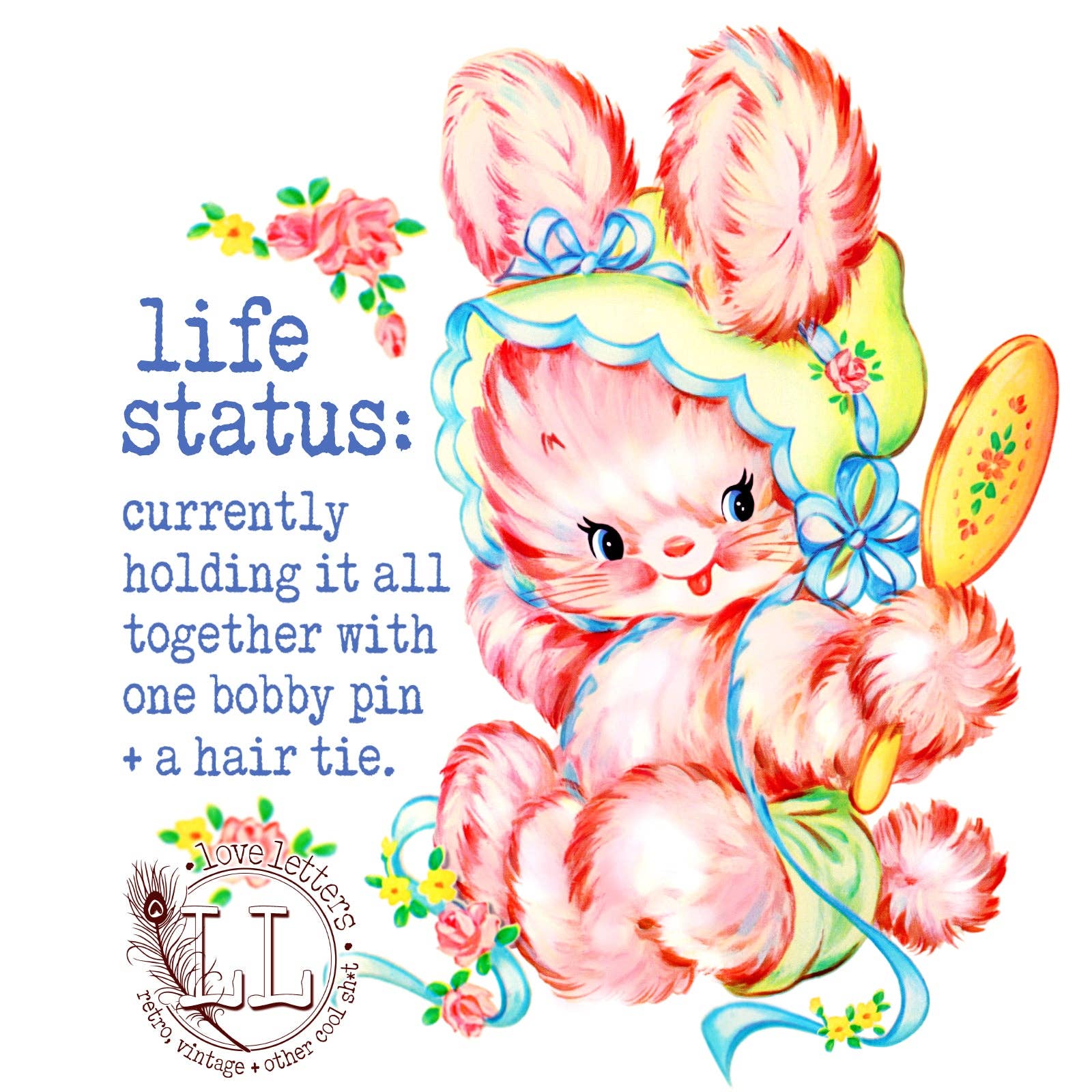 Love Letters - Wholesale Coffee Mug - One Bobby Pin + a Hair Tie mug1