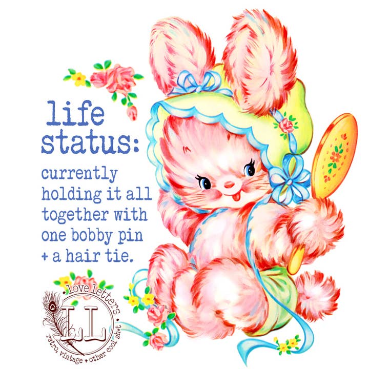 Love Letters - Wholesale Coffee Mug - One Bobby Pin + a Hair Tie mug1