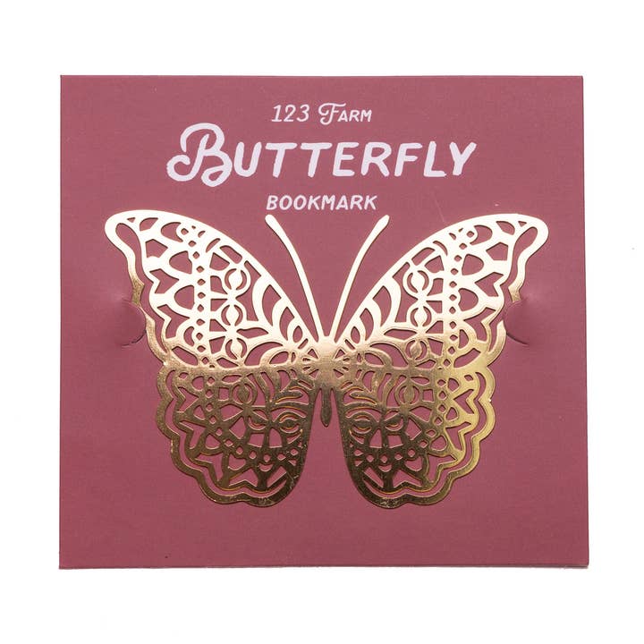 Metal Butterfly Bookmark – Perfect Gift for Book Lovers for wholesale by 123 Farm