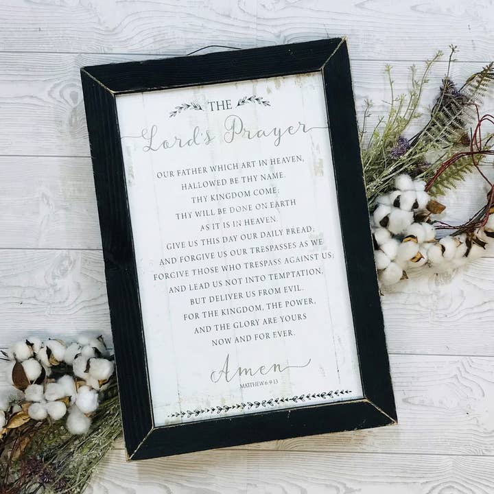 JP5479 A Oração do Lorde por atacado de JanMichaels Art & Home