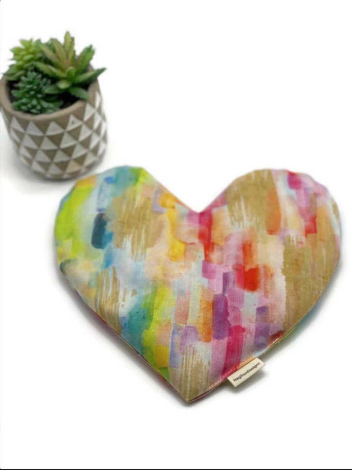 Heart Shaped Eye Pillow for wholesale by NagihanDesigns