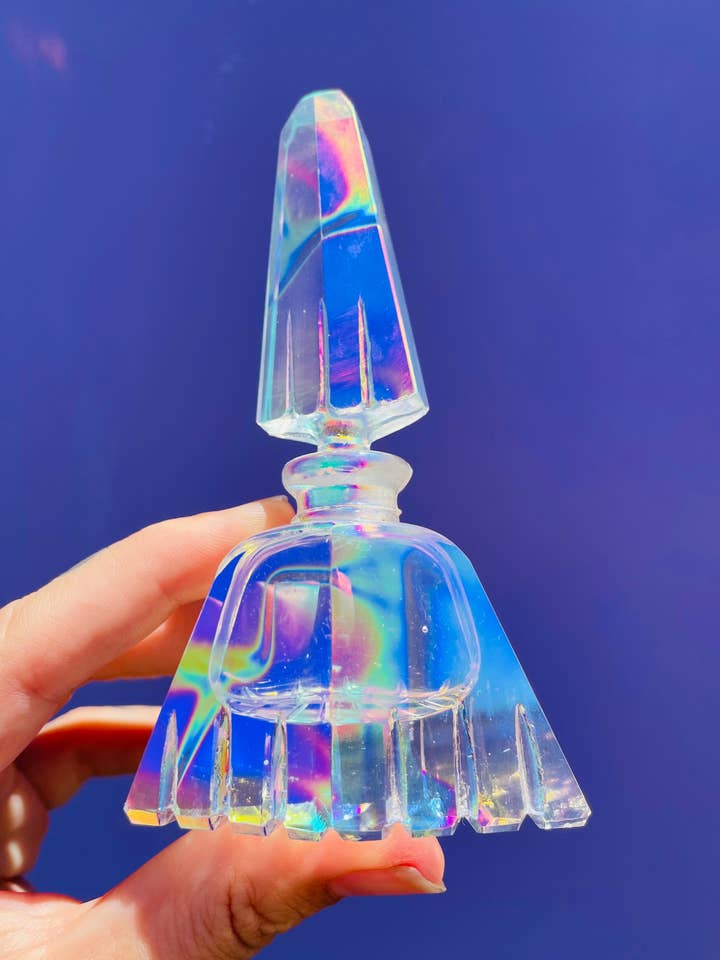 Perfume Vidro Auraficado Vintage Nº6 por atacado de Aurafy