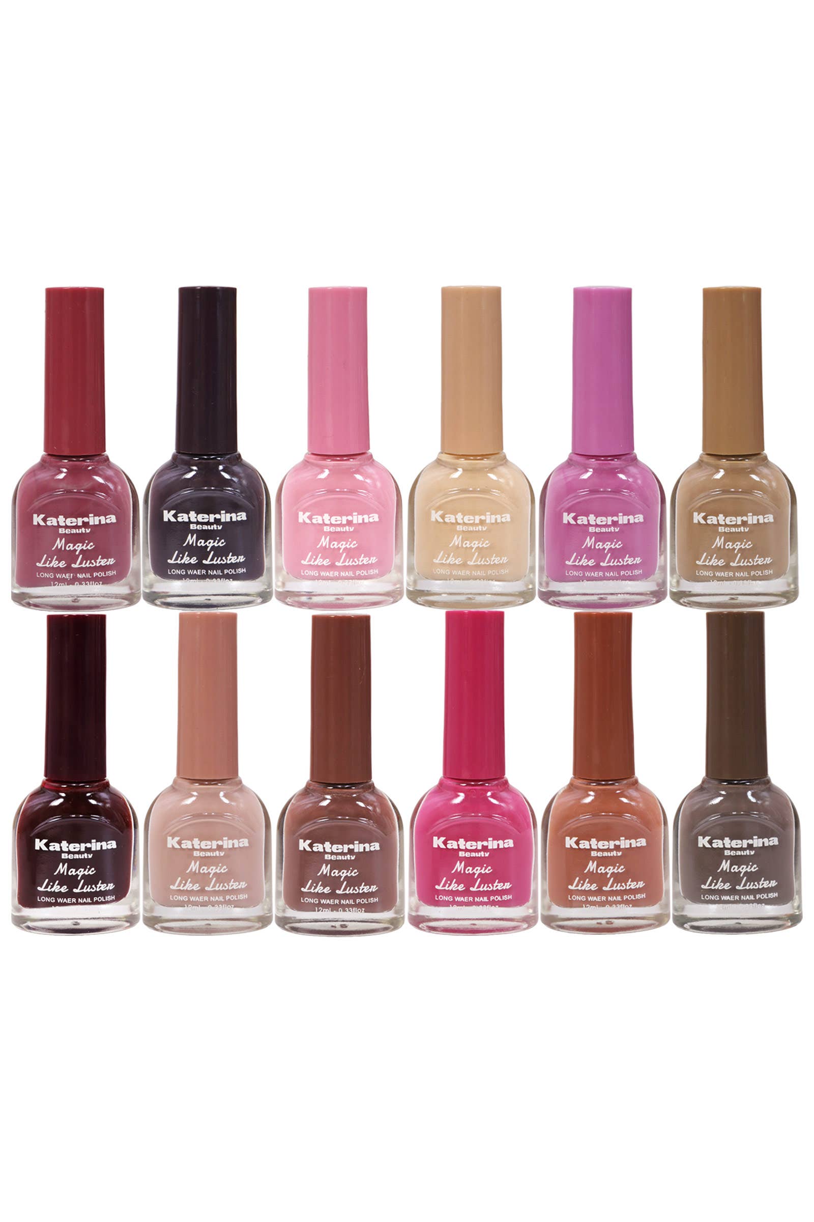 ASSORTED Magic Luster Glossy Nail Polish - 24 Color for wholesale on Faire5