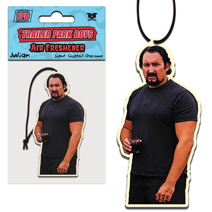 Otto's Grotto - Wholesale Car Freshener - Unisex - Trailer Park Boys Hanging Car Air Freshener - Julian