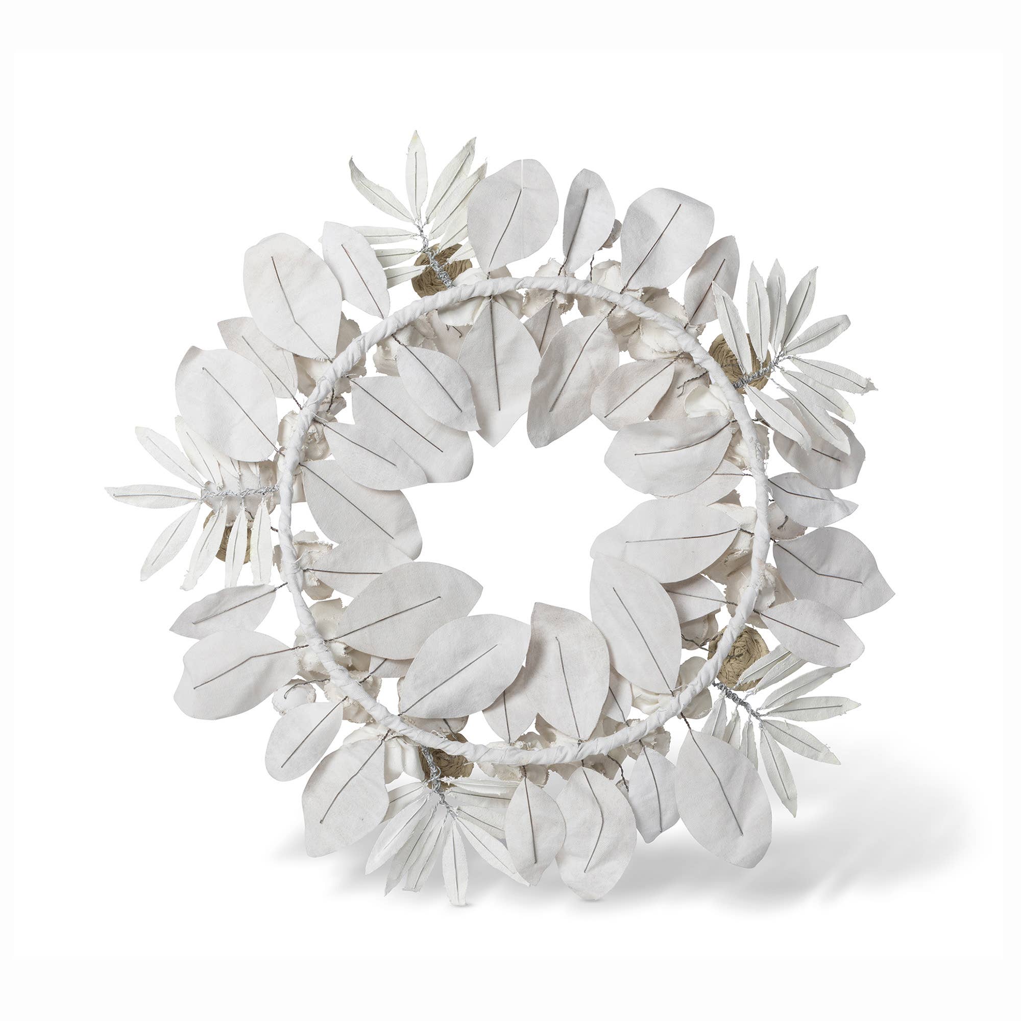 Park Hill Collection - Wholesale Wreath - Promo Upcycled Tent Canvas Floral Wreath1