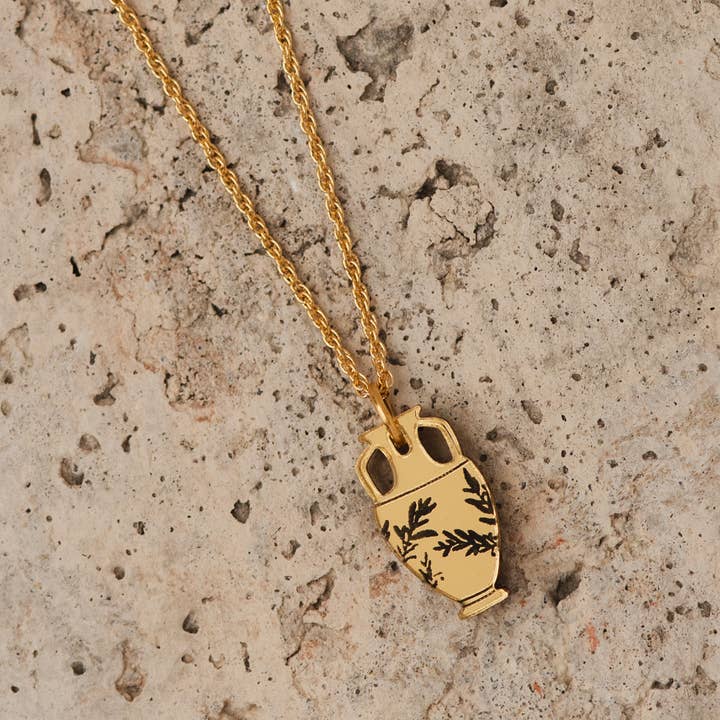 Litet amforahalsband med berlock för wholesale av Kate Rowland