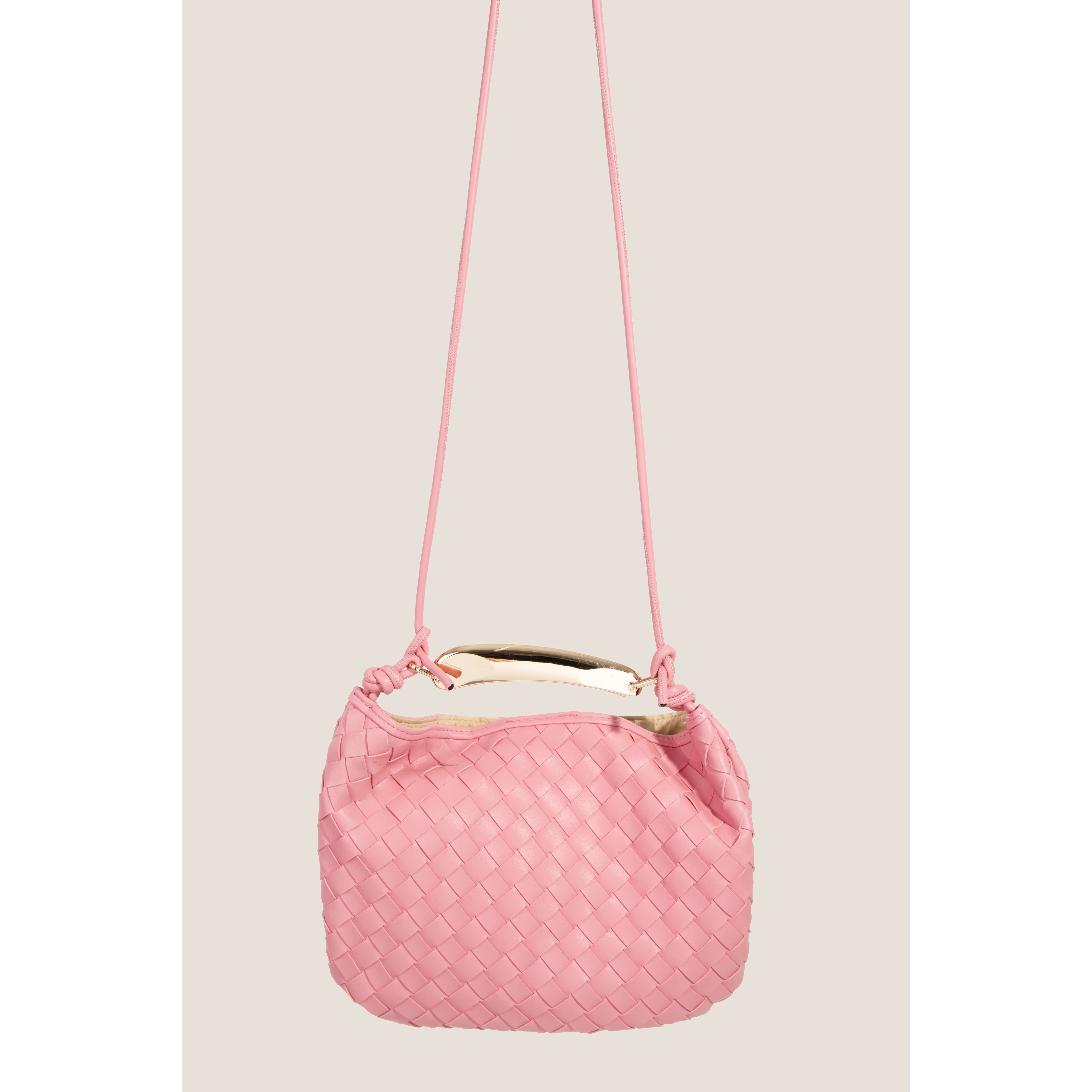 Anarchy Street – Engroshandel Taske med håndtag – til kvinder – Lædertaske med fletmønster1