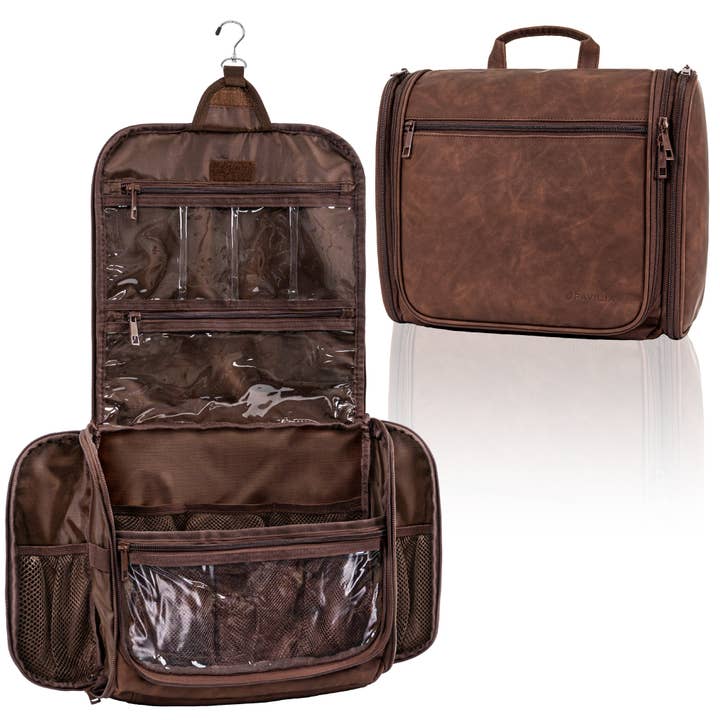 Pavilia - Wholesale Toiletry Bag - Unisex - Classic Hanging Toiletry Organizer Bag