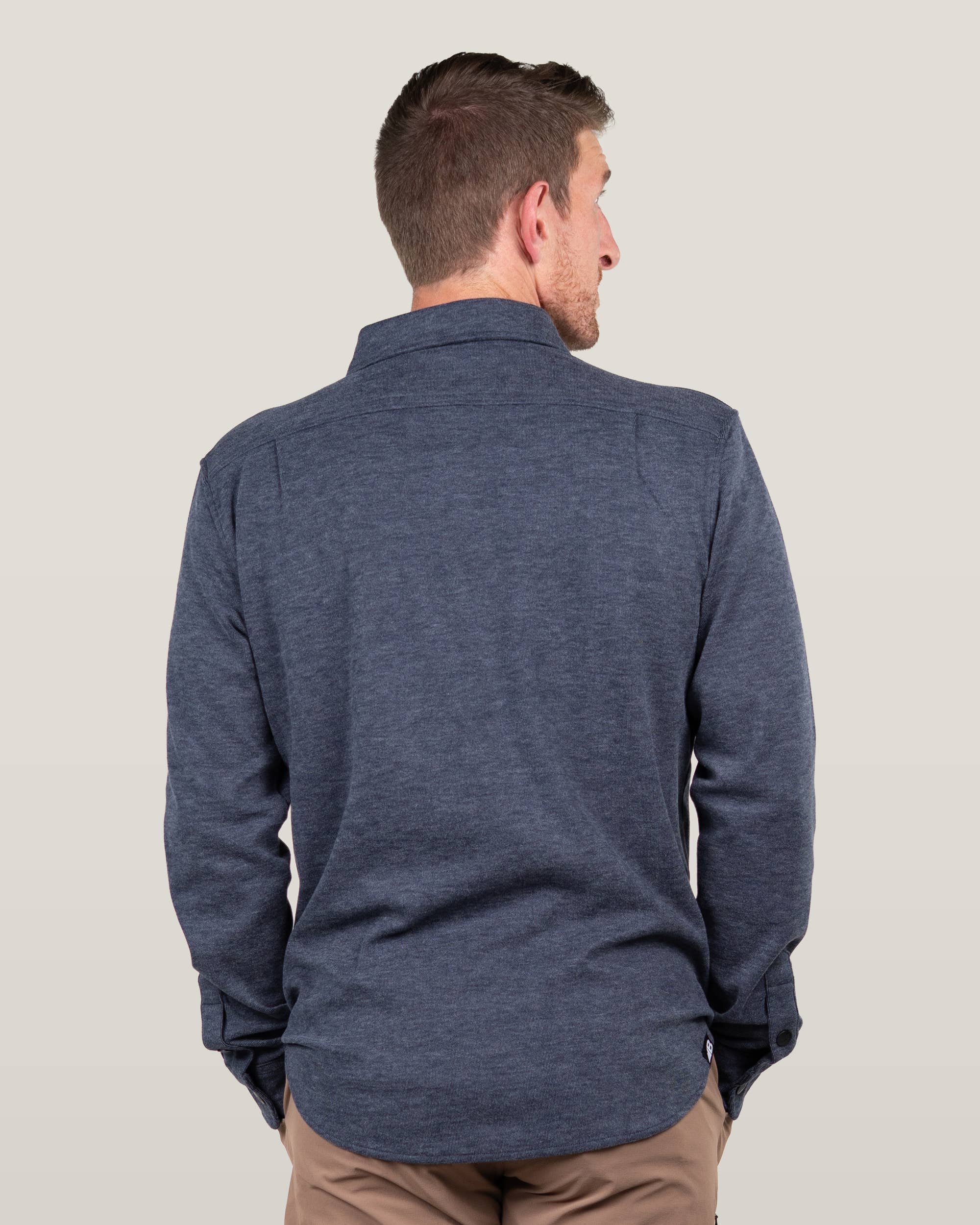 Belong Designs - Wholesale Button Down Shirt - Men's - Men's Sherman Fleece Button Up14