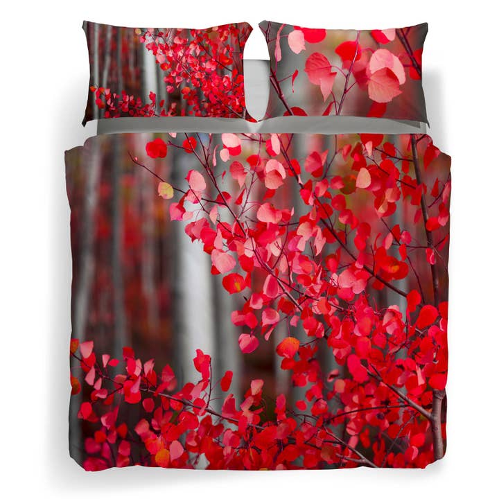 Autumn Passion katoenen dekbedovertrek voor wholesale door caleffi spa