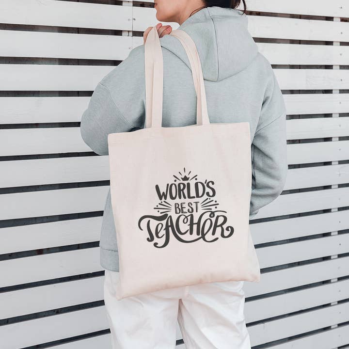 BAGANDCANVAS – wholesale Bärkasse - Dam – Anpassad bästa lärarväska med din logotyp/text