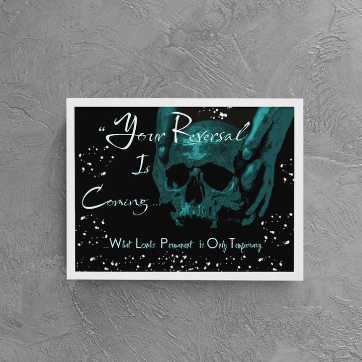 Ambiguous Designs – Großhandel Kunstdruck – Zitat Poster, Zitat Druck, Zitat Wandkunst, Gerahmte Kunst, Gothic, Boho, Halloween, Zitate über das Leben, Home Decor, Modern, Druck Gerahmte Kunst3