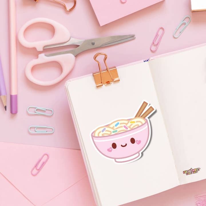 Paper and Sprinkles - Wholesale Sticker - Cute Ramen Sticker1