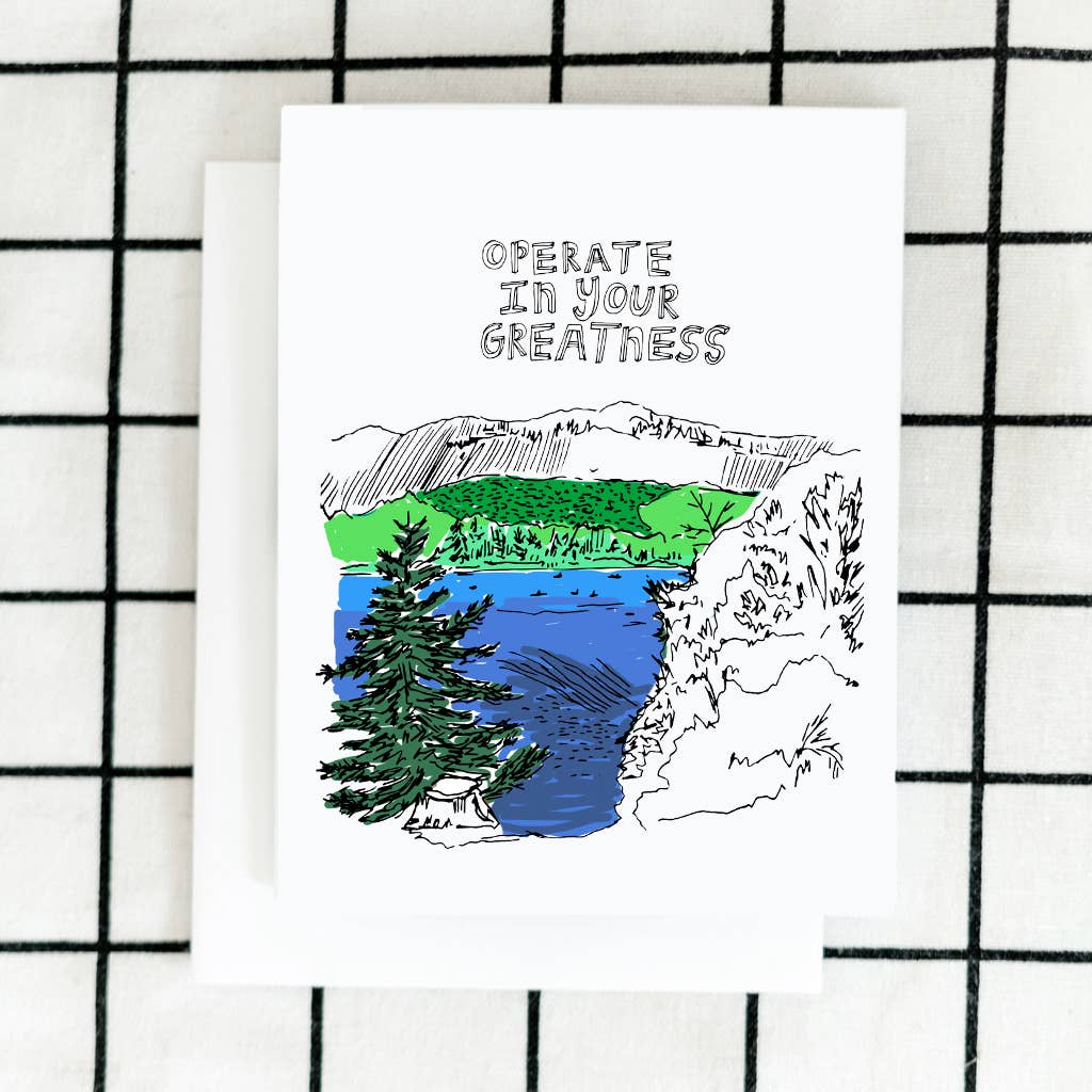 ARTJADEN - Wholesale Encouragement Card - Greatness0