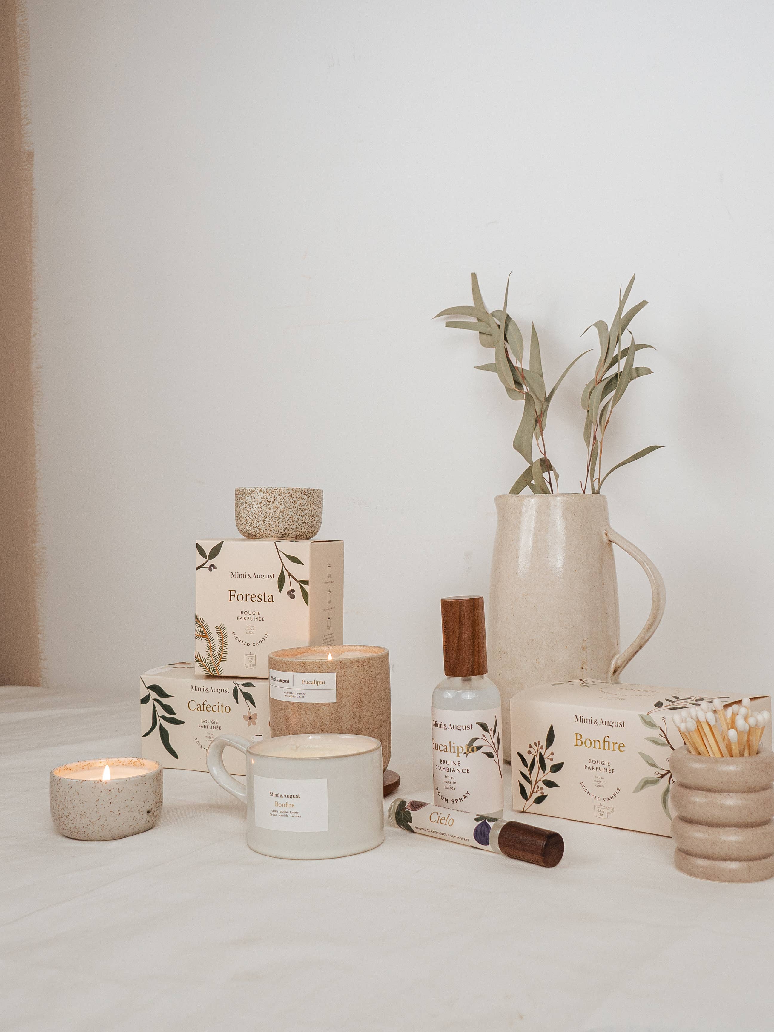 Mimi & August – wholesale Jar/filled candle – Cafecito reusable candle7