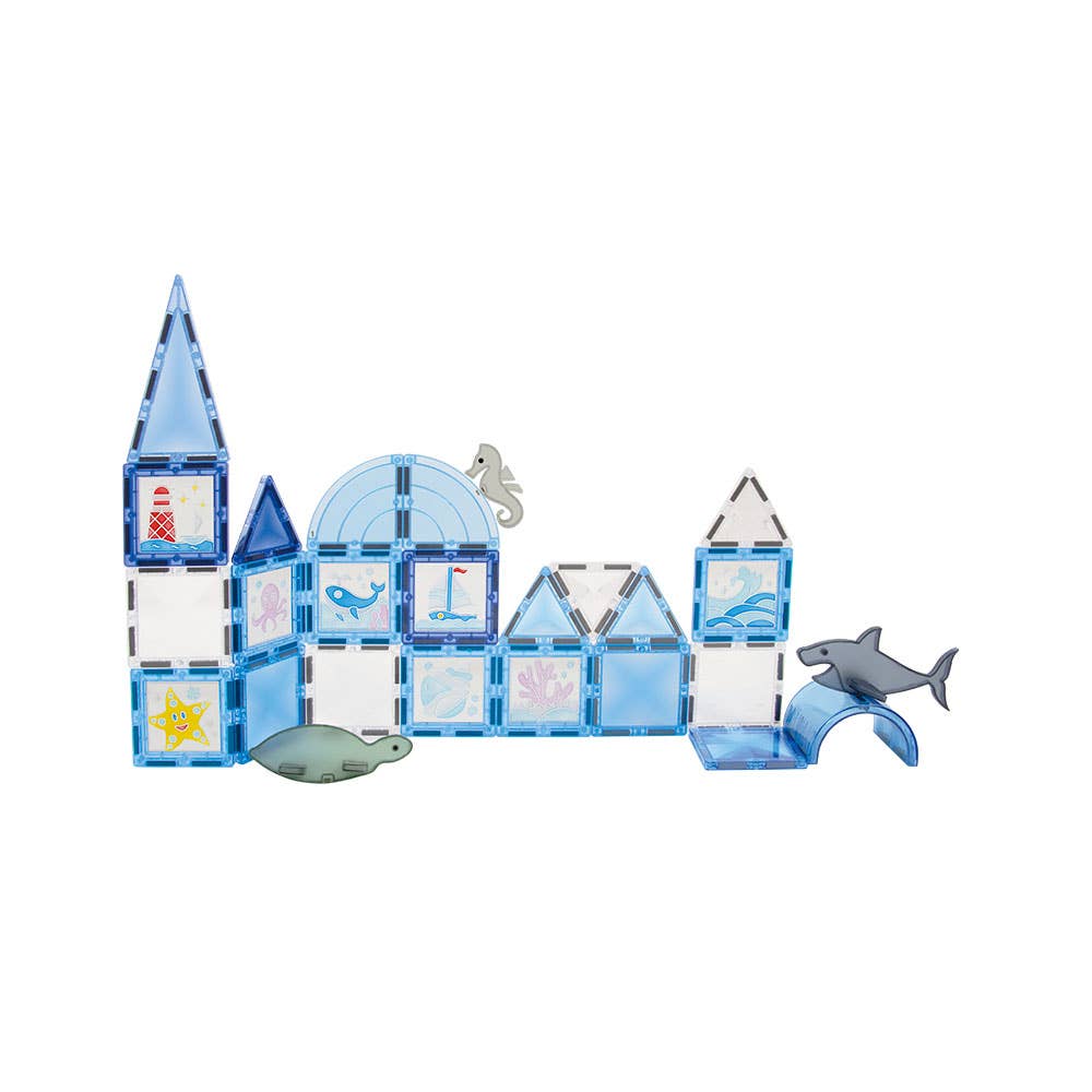 AJ Aguiar - Wholesale Toy Set - Kids - Magnetic Game The Ocean 40 Pcs With 6 Markers9