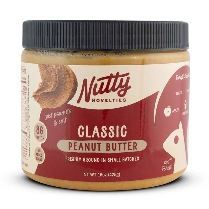 Classic Peanut Butter for wholesale by Nutty Novelties