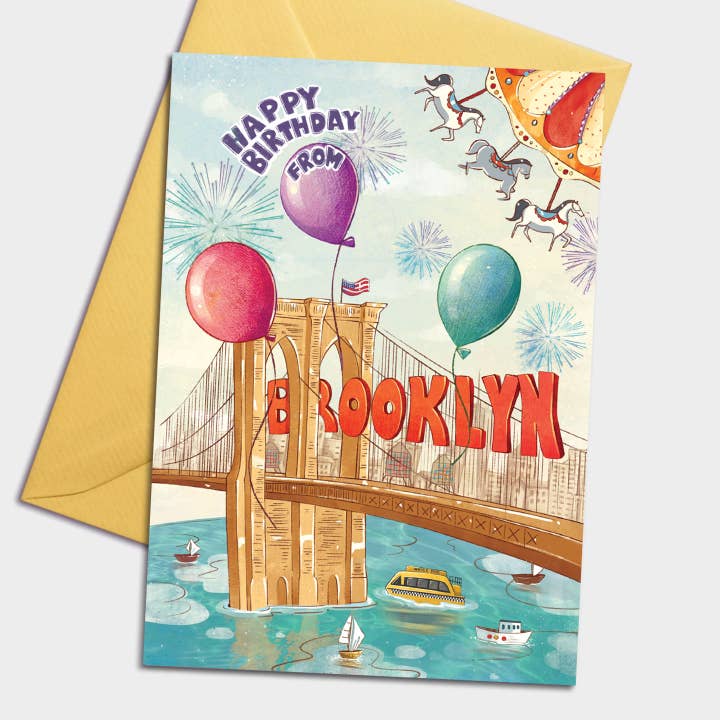 Happy Birthday from Brooklyn for wholesale by Pomejoy