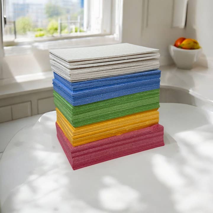Bamboo Switch - Wholesale Cleaning Sponge - Compostable Cellulose Sponge