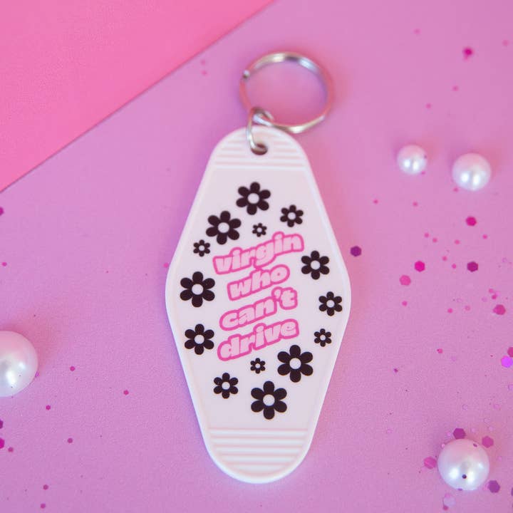 A Shop of Things - Wholesale Keychain - Women's - Virgin who Can't Drive keychain1
