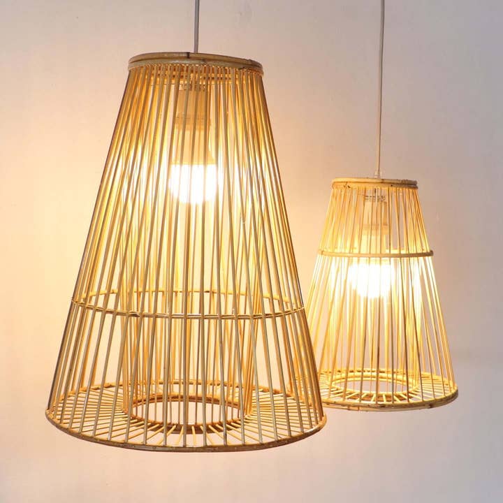 PUNSA - Pendelleuchte aus Rattan für den Großhandel von Thaihomeshop