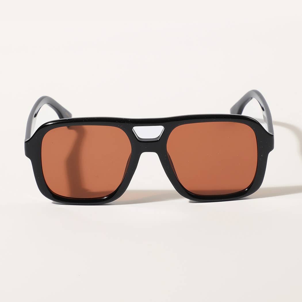 12 CORES SORTIDAS Óculos de Sol de Forma Quadrada com Lentes Escuras para venda a revendedores na Faire6