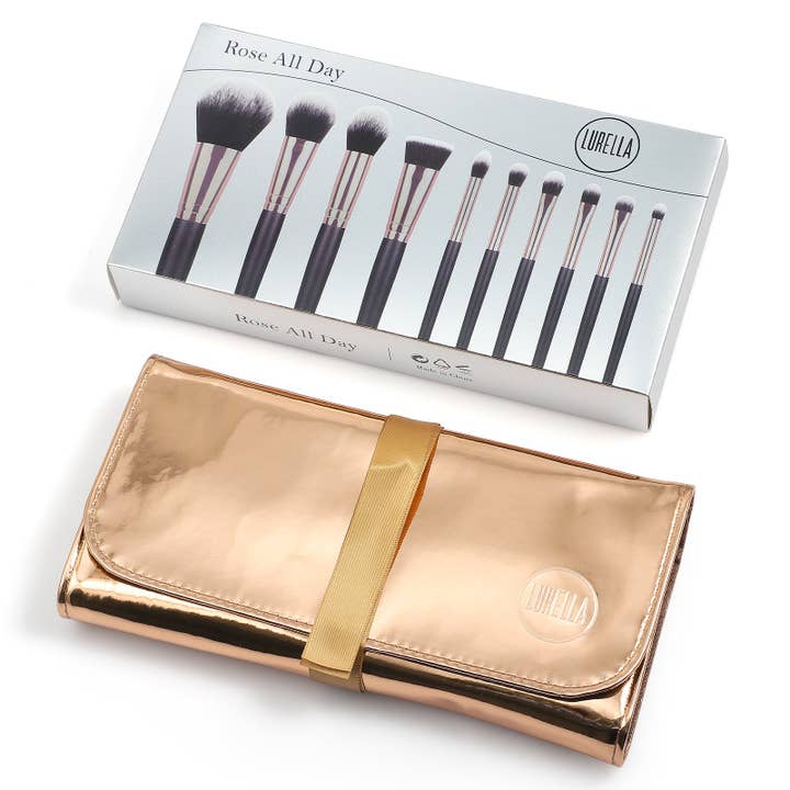Lurella Cosmetics - Wholesale Make-up brush set - Rosè All Day Brush Set5