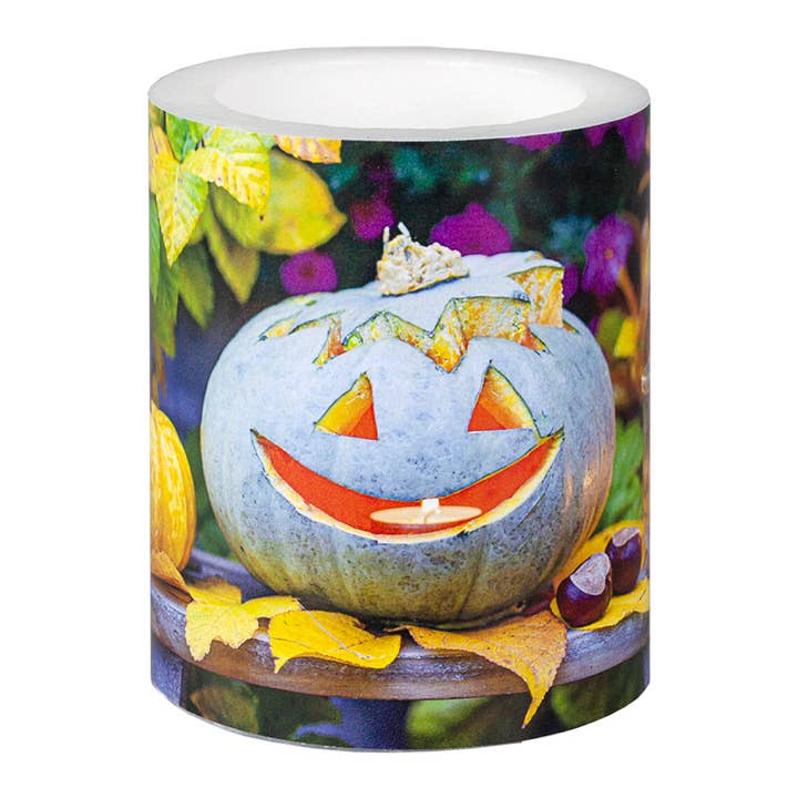 Dekorationsljus LC Happy Pumpkin Ø 99 mm för wholesale av Home Fashion - Carl Dietrich GmbH