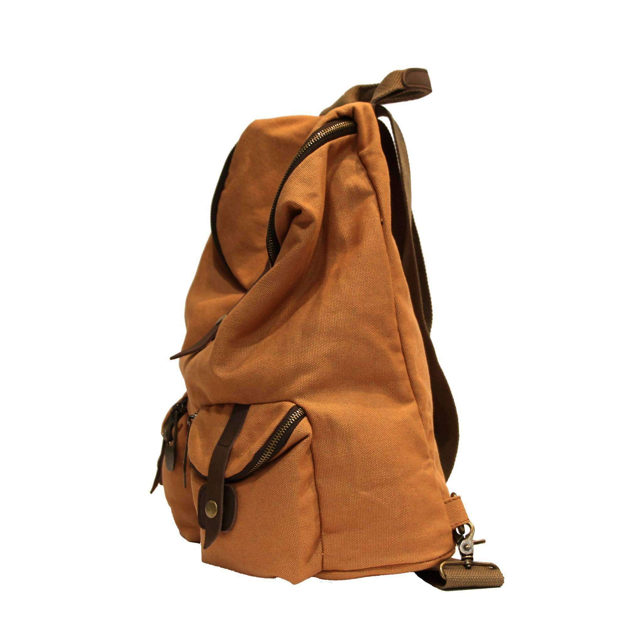 ZEDE PARIS - Wholesale Backpack - Women's - SAINT-PAUL - Canvas and leather backpack73