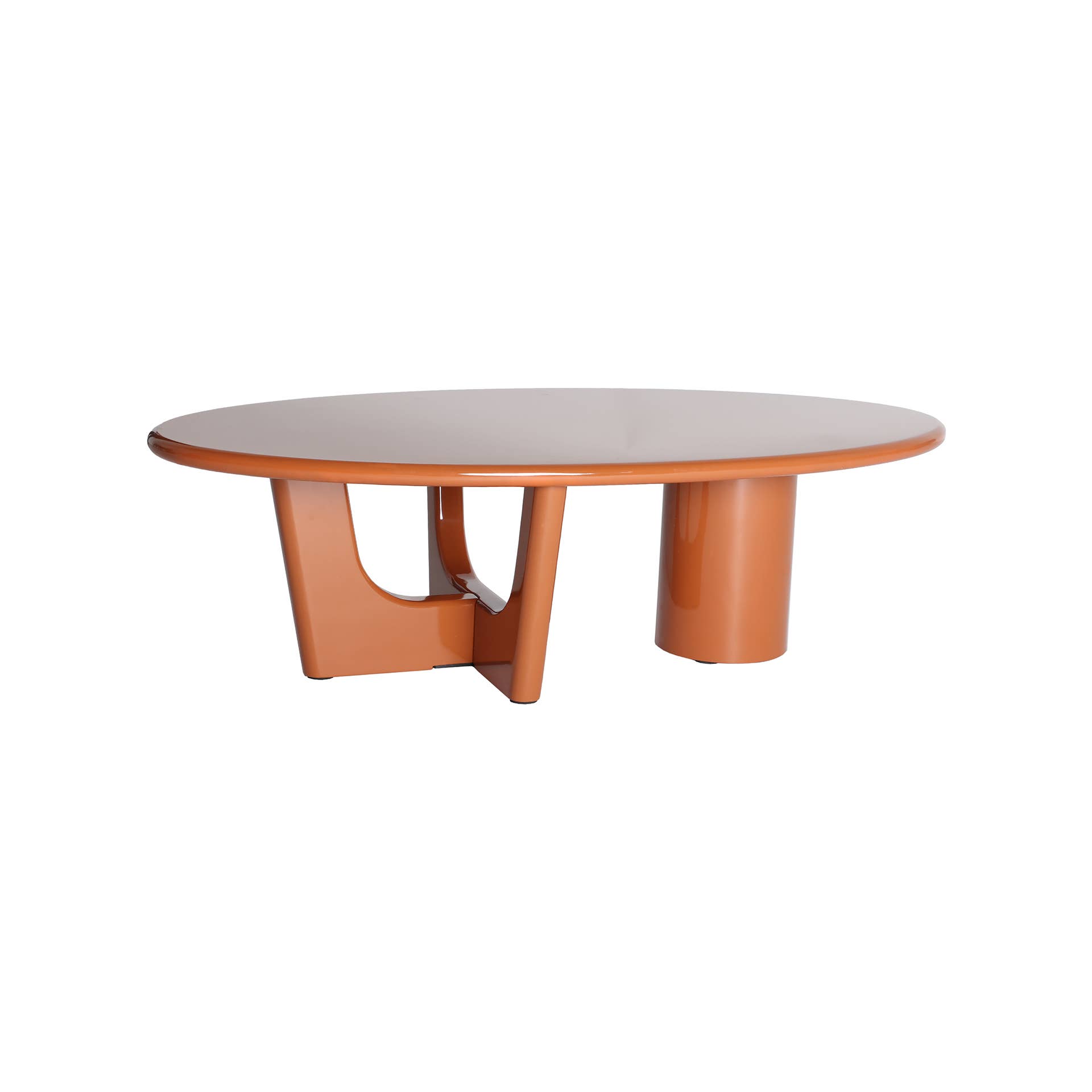 Kodu - Wholesale Coffee Table - Orange lacquered MDF coffee table1