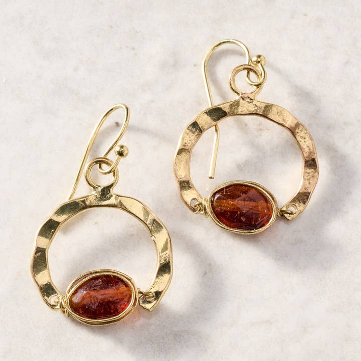 Dekhana Glass Bead Earrings for wholesale by Ten Thousand Villages