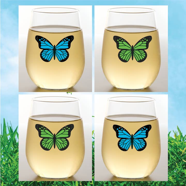 Wine-Oh! - Wholesale Wine Glass - CLOSEOUT ASSORTED Unbreakable Stemless Plastic Wine Glasses61