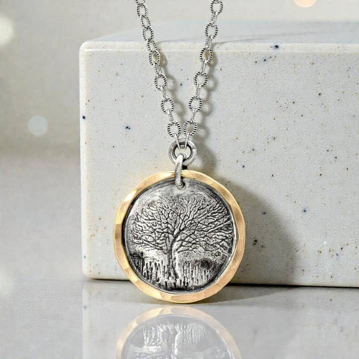 J + I Jewelry - Vendita all'ingrosso Collana con ciondolo/pendaglio - Collana Mighty Oak